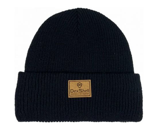 Водонепроницаемая шапка DexShell Watch Beanie DH322BLK, черный, размер 56-58 см DH322BLK – изображение 3