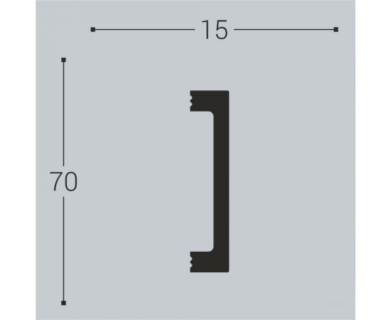 Наличник Bello deco XPS Н 17 70x15 мм 00-00105279 – изображение 3