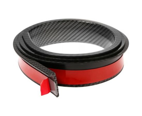 Клейкая лента для защиты колесных арок СИМАЛЕНД 3.8 см х 1.5 м, под карбон 7486725 – изображение 2