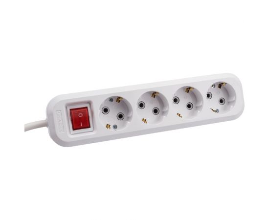 Удлинитель UNIVersal s-304а пвс 3/1,5 4гн. с заземлением, с выключателем, длина 7м (еврослот) 1736 – изображение 4