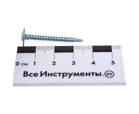 Саморез 4,2*32 прессшайба Tech-Krep цинк сверло 0,5кг (185 шт.) 125409 – изображение 2