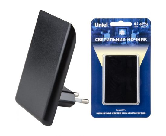 Светильник-ночник Uniel Прямоугольник Black Sensor DTL-320 UL-00007222 – изображение 4