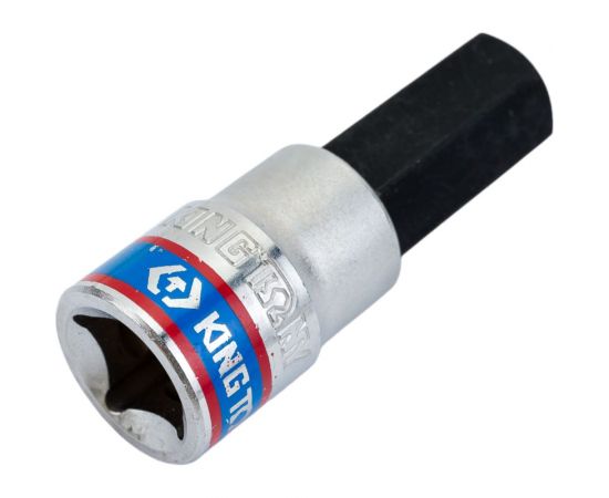 Торцевая насадка (бита) 3/8"", HEX, 12мм, 50мм KING TONY 302512 – изображение 3