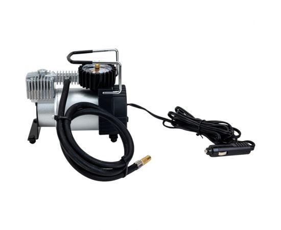 Компрессор SKYWAY металлический 35л/мин в прикуриватель БУРАН-04N улучшенное охлаждение, сумка, S02001006 – изображение 5