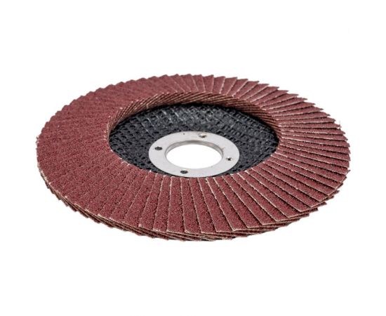 Круг лепестковый конический 125х22 мм, P80 Gepard GP5015-80 – изображение 3