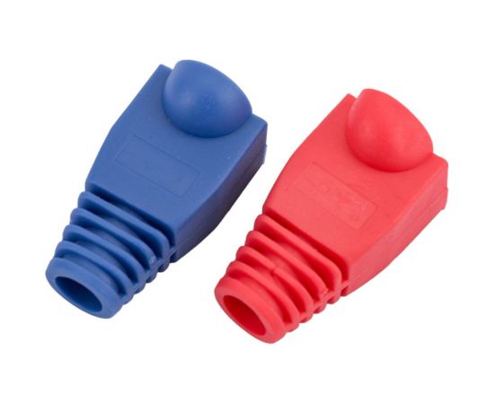 Набор Pro Legend Джек RJ-45 8P8C CAT 5e - 4 шт. Колпачок RJ-45 - 4 шт. разноцв. PL1273 – изображение 2