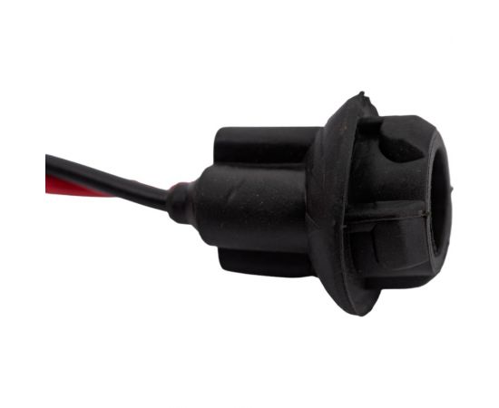 Патрон Nord-Yada под лампу W5W T10 с проводами, резина 904362 – изображение 2