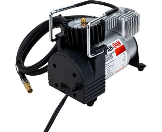 Компрессор SKYWAY металлический 35л/мин в прикуриватель БУРАН-04N улучшенное охлаждение, сумка, S02001006 – изображение 3