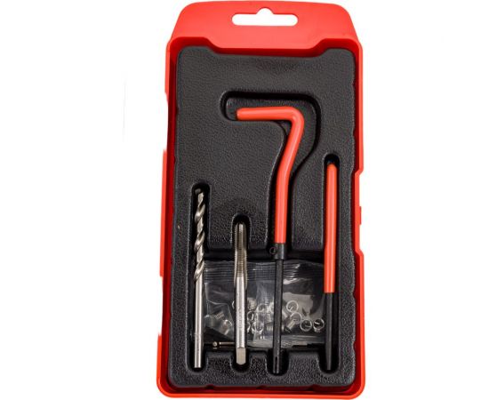 Набор для восстановления резьбы AFFIX М5x0,8, 25 предметов, кейс AF35205080C – изображение 4