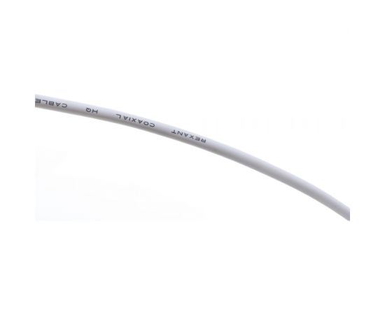 Шнур REXANT ТВ гнездо - ТВ штекер, длина 7 метров, белый 18-0006 – изображение 4