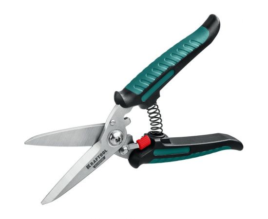 Многофункциональные прямые технические ножницы KRAFTOOL Alligator 200 мм 23201 – изображение 11