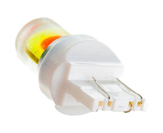 Автолампа SKYWAY диод, T20 (W21/5W), 12 В, 30 COB диодов, BAY15d, 2-конт., белая S08201528 – изображение 2