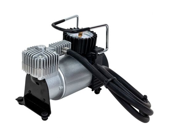 Компрессор SKYWAY металлический 35л/мин в прикуриватель БУРАН-04N улучшенное охлаждение, сумка, S02001006 – изображение 2