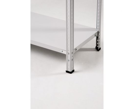 Стеллаж ООО ФУРАМА СТФУ 2500x1100x300 мм, 8 полок, серый СТФУ251130-8 – изображение 6