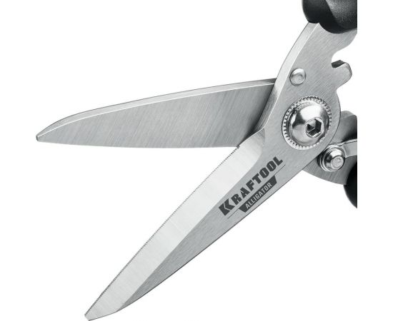 Многофункциональные прямые технические ножницы KRAFTOOL Alligator 200 мм 23201 – изображение 10