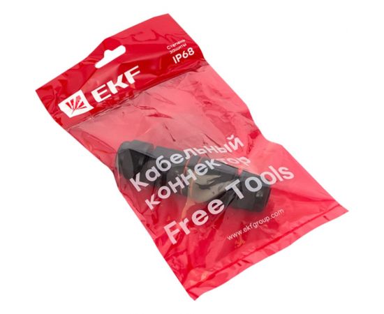 Кабельный коннектор EKF I-образный (СМК 3PIN) IP68 FreeTools PROxima cct2-smk3 – изображение 2