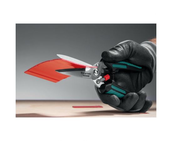 Многофункциональные прямые технические ножницы KRAFTOOL Alligator 200 мм 23201 – изображение 7