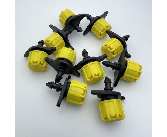 Регулируемая капельница Профитт 0-70 л/ч, 10 шт. 1892037 