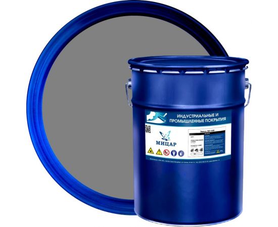 Фасадная эмаль Мицар КО-168 20 кг серый УТ000005244 