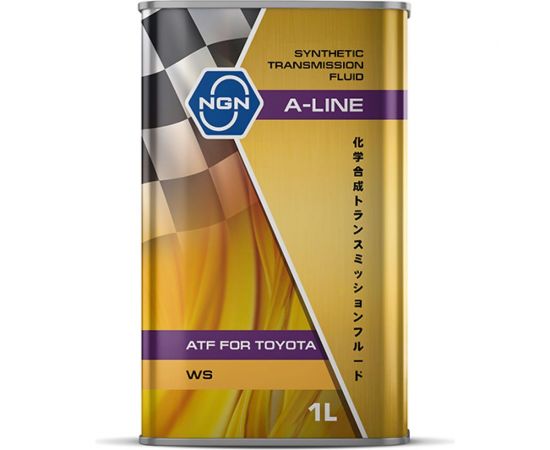 Трансмиссионное масло NGN A-LINE ATF WS синтетическое, 1л V182575130 