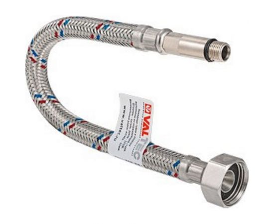 Подводка для воды (М10х35 мм; G1/2; 0.5 м; гайка-штуцер) Valtec VTf.004.IS.0435050 