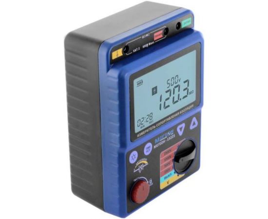 Измеритель сопротивления изоляции - мегаомметр МЕГЕОН с поверкой 13225 к0000021148 