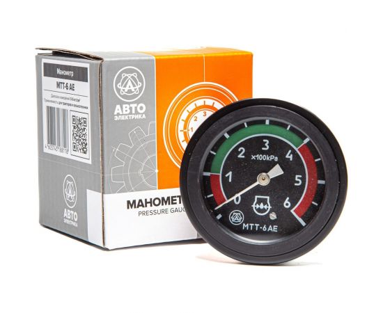 Манометр АВТОЭЛЕКТРИКА АЕ до 6 атм МТТ-6 