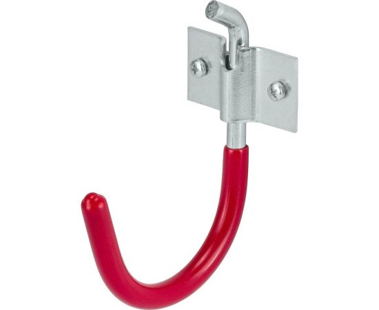 Крюк VORMANN универсальный передвижной 60х125х80 мм, обрезиненный, оцинкованный, нагрузка до 45 кг 001475 001 BL 