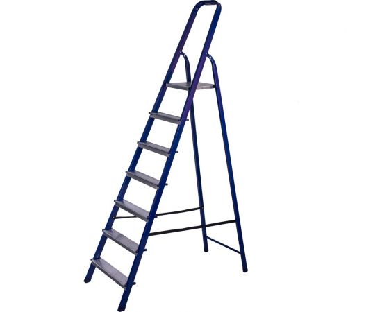 Стальная стремянка с алюминиевыми ступенями STAIRS 7 ступеней CS 07 