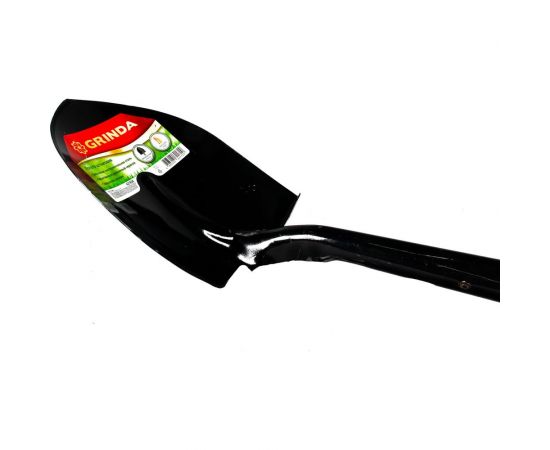 Штыковая лопата для земляных работ, деревянный черенок GRINDA 421824 – изображение 3