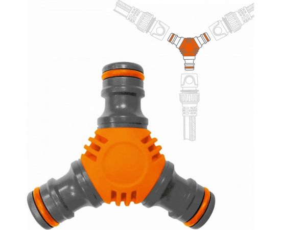 Коннектор Y-образный (1/2""-3/4""; 13-19 мм) DAEWOO DWC 3300 – изображение 3