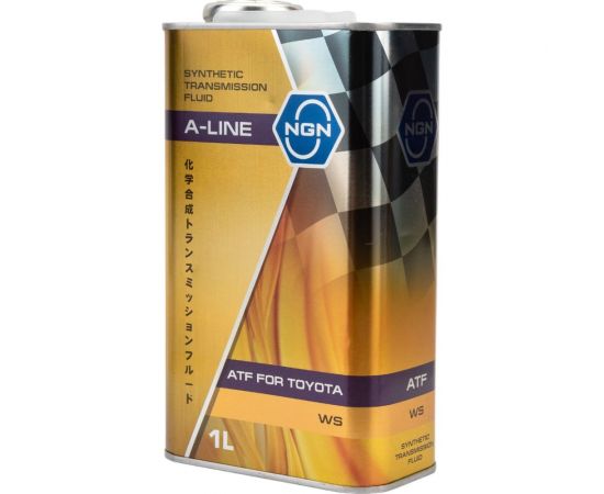 Трансмиссионное масло NGN A-LINE ATF WS синтетическое, 1л V182575130 – изображение 4