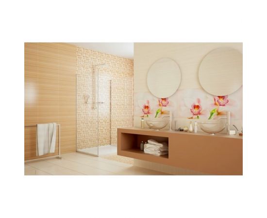 Напольная плитка Нефрит-Керамика Меланж 01-10-1-16-00-11-440 (бежевая: квадраты; 38,5x38,5 см; 6 шт.; площадь упаковки 0,888 кв.м) СК000027445 – изображение 3