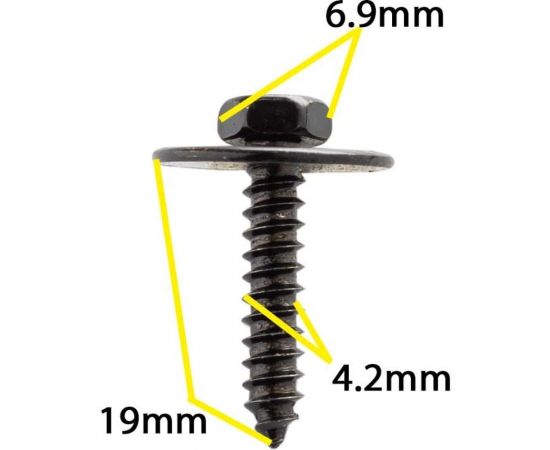 Металлический автокрепеж Крепавто M2040 – изображение 2