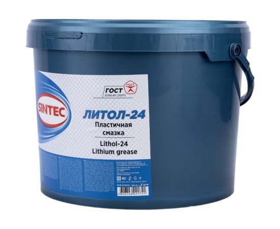 Смазка Sintec Литол-24 9,5 кг 99000 – изображение 4