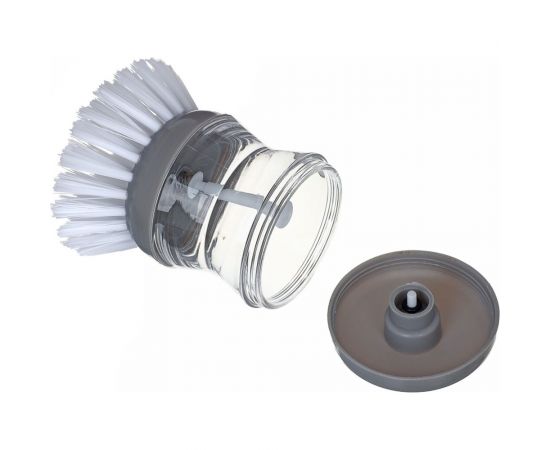 Щетка для посуды VETTA с мыльницей и дозатором, пластик, 8 см 441-010 – изображение 3