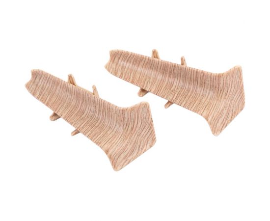 Внутренний угол для плинтуса DECONIKA (70 мм; 213 Дуб северный; 2 шт.) Д-П70-В-Ф2 213 ДУБ СЕВ – изображение 3