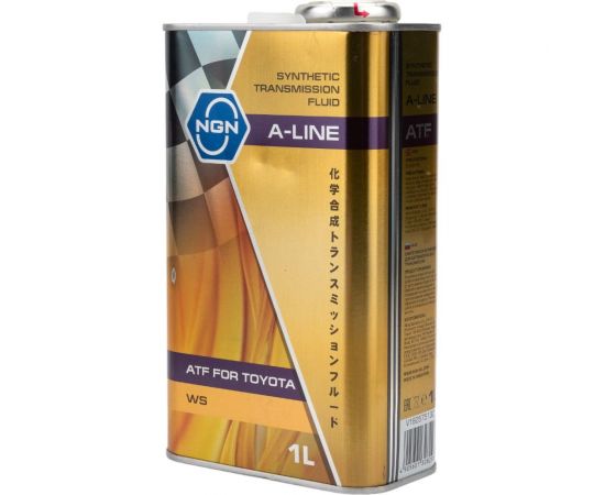 Трансмиссионное масло NGN A-LINE ATF WS синтетическое, 1л V182575130 – изображение 3