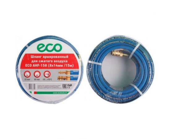 Шланг 8х14 мм, 10 м, ПВХ ECO AHF-108 – изображение 2