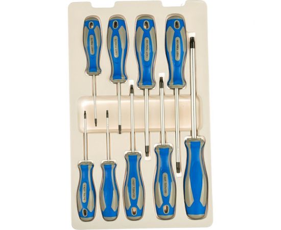 Набор отверток в коробке (TORX, 9 предметов) KING TONY 30309PR – изображение 3