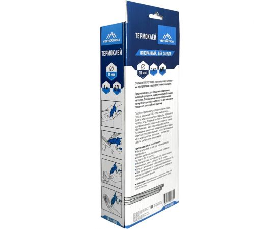 Термоклей 11x300 мм, 1 кг vertextools 18-11-300 – изображение 3