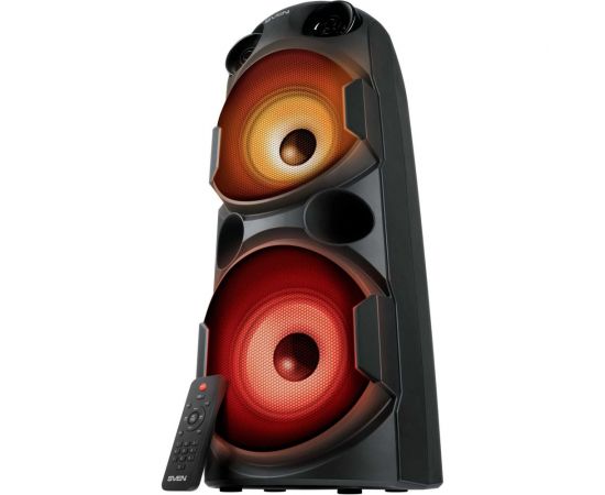 Портативная колонка SVEN АС PS-750 черная, 80 Вт, TWS, Bluetooth, FM, USB, microSD, LED-дисплей, 4400 мА*ч SV-019617 – изображение 14