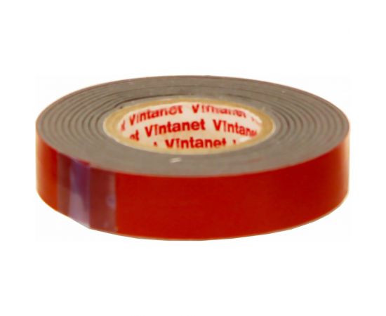 Монтажная сверхсильная клейкая двусторонняя лента Vintanet VN1146, цвет черный, 12 мм х 1,5 м VN11461215 – изображение 4
