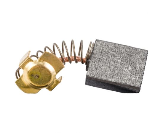 Комплект угольных щеток для электроинструмента Crown (пружина, пятак-уши), 6x16x18 мм, 2 шт COFRA SDC-34645 – изображение 2