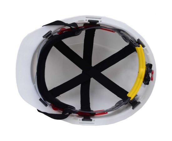 Каска РОСОМЗ СОМЗ-55 ВИЗИОН RAPID белая, с очками О15 HAMMER ACTIVE plus 78717+11530/1 – изображение 6