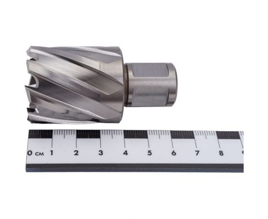 Сверло корончатое HSS по металлу (33х30/63 мм; Weldon 19) D.BOR CD-HSS-030-033-W – изображение 2