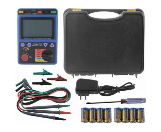 Измеритель сопротивления изоляции - мегаомметр МЕГЕОН с поверкой 13225 к0000021148 – изображение 2