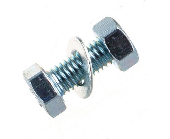 Болт с ш/г полная резьба DIN 933 Качественный КРЕПЕЖ набор 5х12 180 шт 0300997 КЧ 