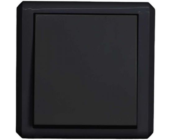 Одноклавишный выключатель Vesta Electric Mega Black FVK030102CMT 