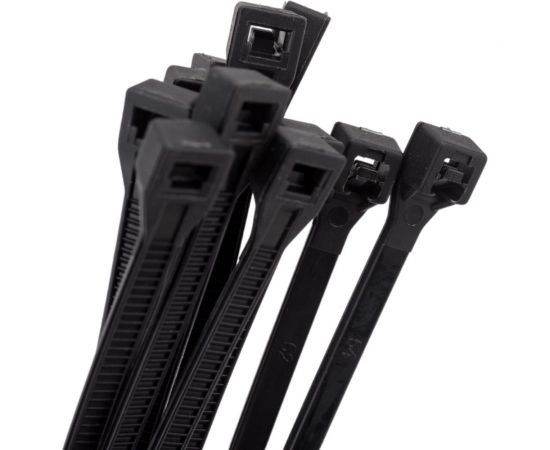 Стяжка для кабеля ZOLDER 150х3,6 мм нейлон, черная, 100 шт. HTA-3,6х150/100Ч 